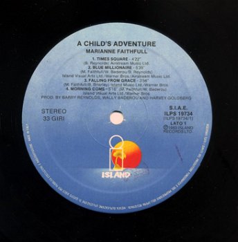 Marianne Faithfull A Child's Adventure 8 nrs lp 1983 - 2