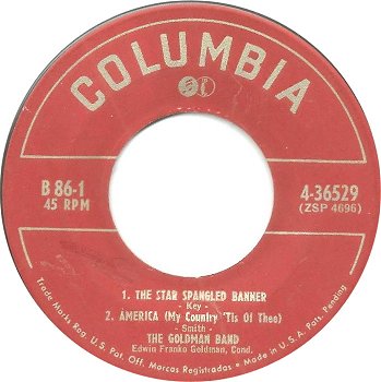 The Goldman Band - The Star Spangled Banner (1951) - 0