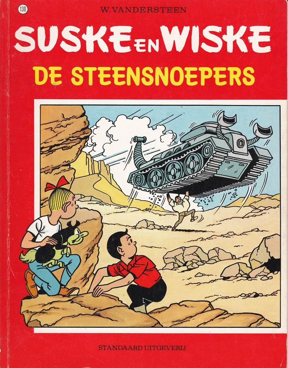 SUSKE EN WISKE - 130 DE STEENSNOEPERS - nr. 1