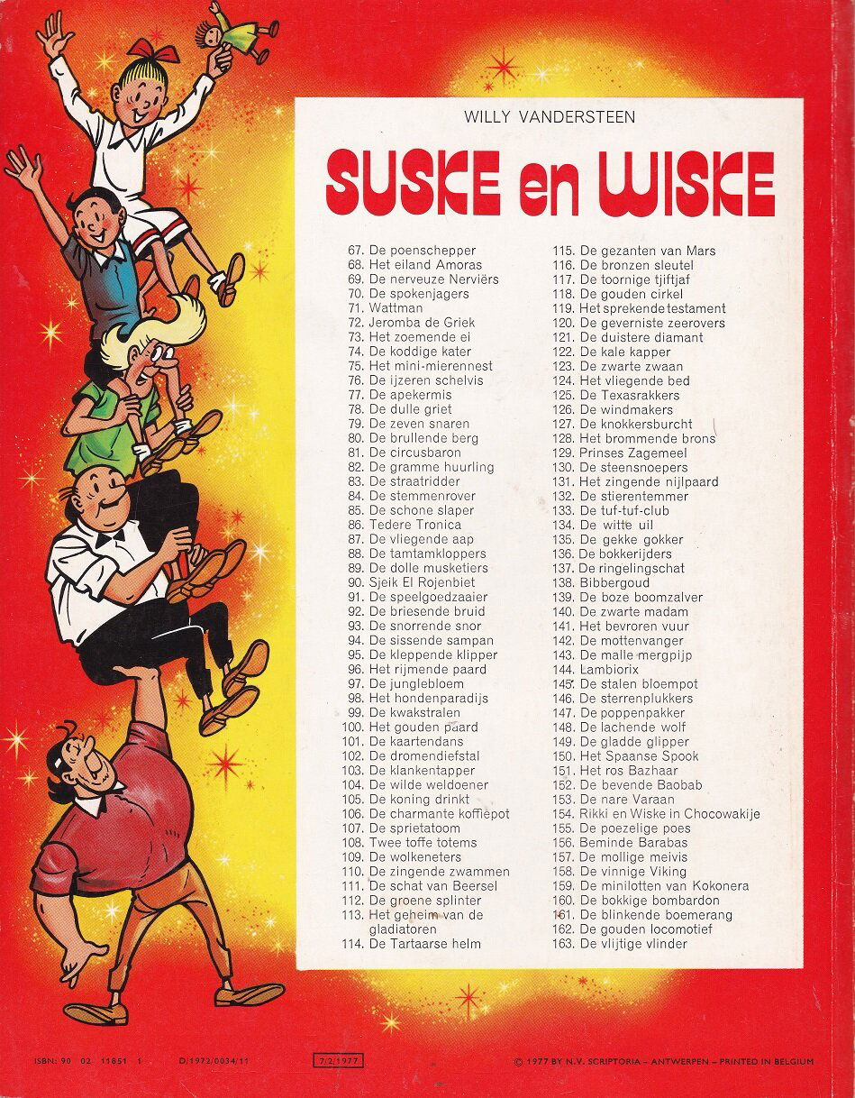 SUSKE EN WISKE - 130 DE STEENSNOEPERS - Afbeelding 2