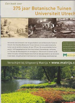 Botanische Tuinen Utrtecht Jubileumuitgave - 2