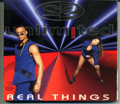 2 Unlimited Real Things Luxe uitgave 14 nrs cd 1994 ZGAN - 2