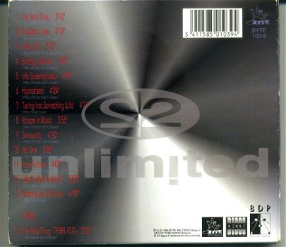 2 Unlimited Real Things Luxe uitgave 14 nrs cd 1994 ZGAN - 3