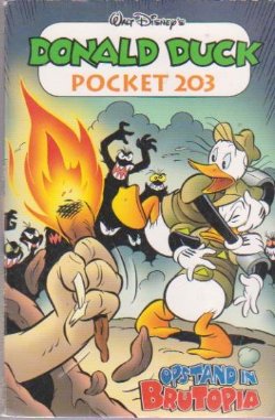 Donald Duck pocket 203 Opstand in Brutopia