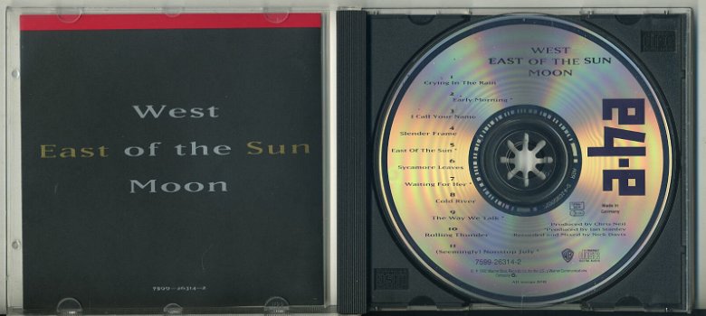 a-ha East of the Sun West of the Moon 11 nrs cd 1990 ZGAN - 2