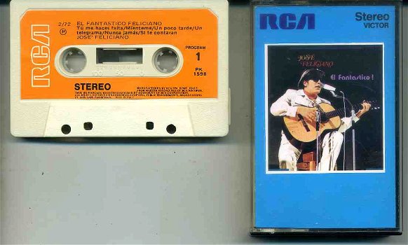 Jose Feliciano El Fantastico Feliciano 12 nrs cassette ZGAN - 0
