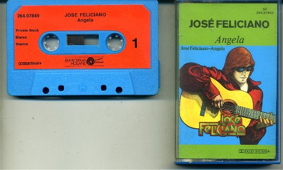 Jose Feliciano Angela 11 nrs cassette 1976 ZGAN - 0