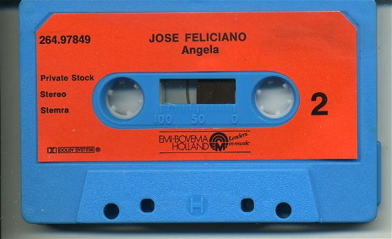 Jose Feliciano Angela 11 nrs cassette 1976 ZGAN - 4