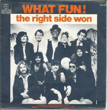 What Fun! ‎– The Right Side Won (1983) - 0