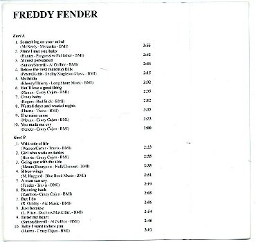 Freddy Fender Freddy Fender 20 nrs cassette ZGAN - 2