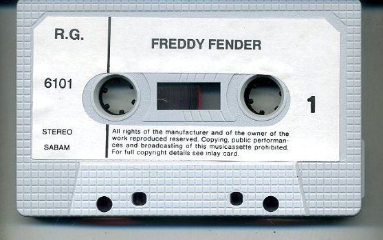 Freddy Fender Freddy Fender 20 nrs cassette ZGAN - 3