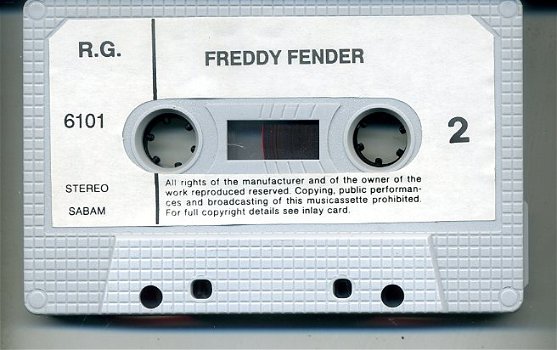 Freddy Fender Freddy Fender 20 nrs cassette ZGAN - 4