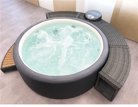 Whirlpool Resort van 200cm, kleur: grafiet / parel, tentoonstellingsmodel - 2