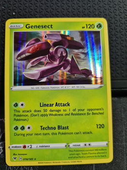 Genesect 016/185 Holo Sword & Shield: Vivid Voltage - 0