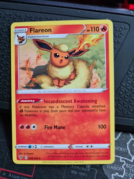 Flareon 026/185 Rare Sword & Shield: Vivid Voltage - 0