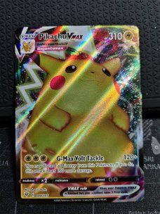 Pikachu VMAX  044/185  Ultra Rare Sword & Shield: Vivid Volta 