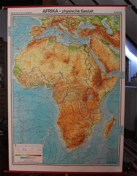 Schoolkaart van Afrika - 0