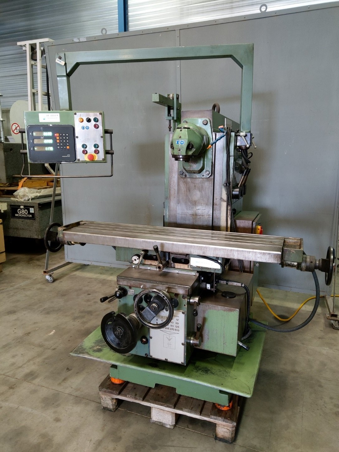 MRF universele freesmachine model FU-115 met Heidenhain - nr. 1