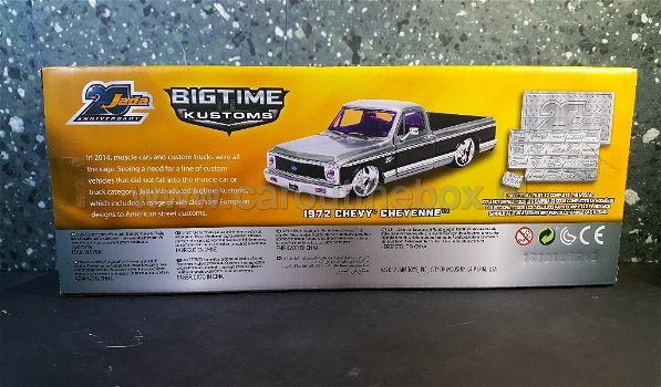 Chevy Cheyenne 1972 20th Anv. 1:24 Jada - 5