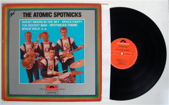 The Atomic Spotnicks The Atomic Spotnicks 12 nrs LP mooi - 0
