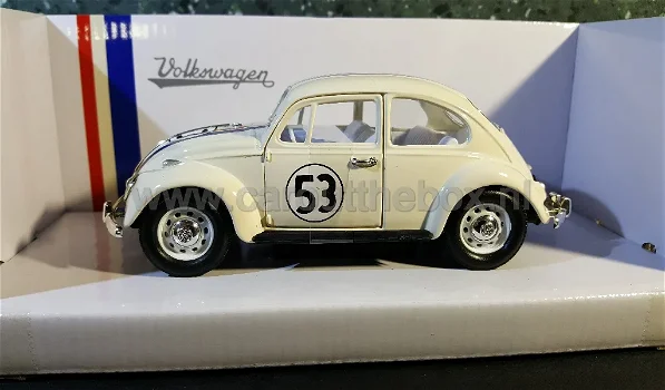 VW kever HERBIE 1967 1:24 Lucky Diecast - 0