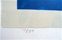 Marjan Jaspers Rhetia gesigneerde zeefdruk 75 x 55 cm 1996 - 2 - Thumbnail