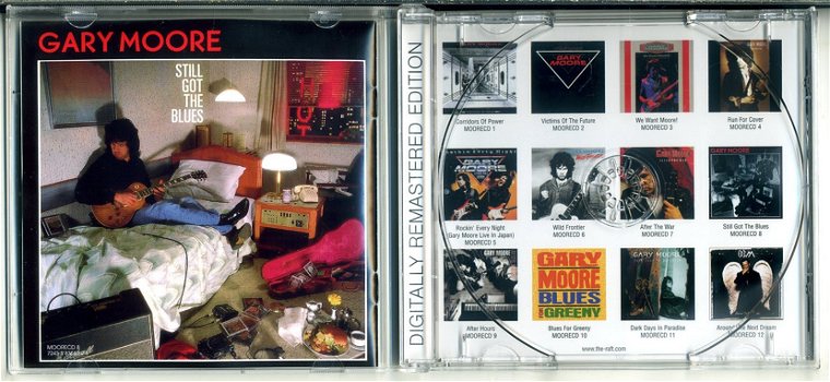 Gary Moore ‎Still Got The Blues 12 + 5 BONUS nrs CD 2003 - 3