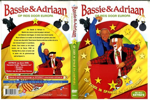 Bassie & Adriaan op reis door Europa deel 6 dvd 2008 ZGAN - 3