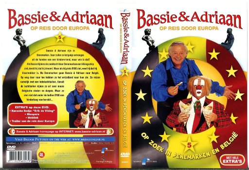 Bassie & Adriaan op reis door Europa deel 5 dvd 2008 ZGAN - 3