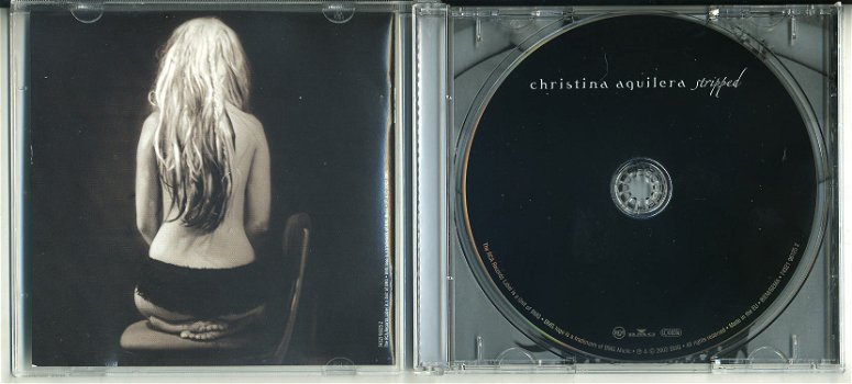Christina Aguilera Stripped 20 nrs CD 2002 ZGAN - 2