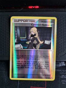 Cynthia's Guidance 136/147 (reverse) Platinum Supreme Victors nm