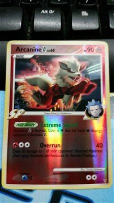 Arcanine G  15/147 Rare (reverse) Platinum Supreme Victors nm