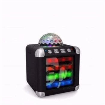 iDance portable disco speaker MiniCube 3 CM-3 BLK - 0