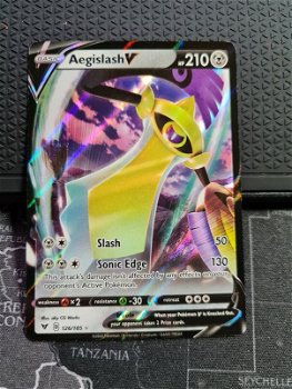 Aegislash V 126/185 Ultra Rare Sword & Shield: Vivid Volta - 0