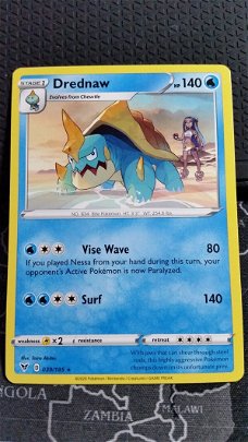 Drednaw  039/185   Rare Sword & Shield: Vivid Voltage