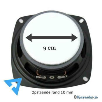 Dynavox 8 Ohm basluidspreker 16,5 cm 80 Watt - 3