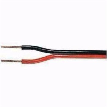 Rood/zwart luid speaker kabel 2 x 1,5 mm² (per meter) - 0