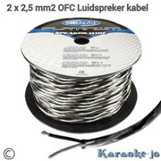 Signat Platinum 2 x 2,5 mm2 OFC luidsprekerkabel