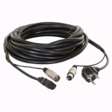 Power/Signaal kabel Audio XLR 15meter (646T)