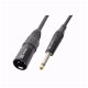 Kabel XLR Male - 6.3 mono 1.5m Zwart (632T) - 0 - Thumbnail