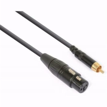 Kabel converter XLR Female - RCA Male (006-T) - 0