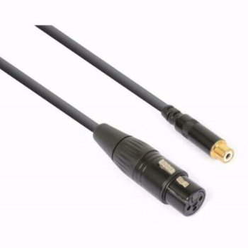 Kabel converter XLR Female - RCA Female (008-T) - 0