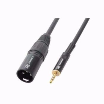 Kabel 3.5mm Stereo - XLR Male 0,5 meter (101T) - 0