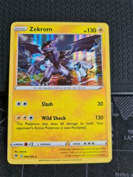 Zekrom 060/185 Holo Sword & Shield: Vivid Voltage - 0