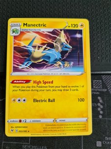 Manectric  052/185  Rare  Sword & Shield: Vivid Voltage