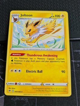 Jolteon 047/185 Rare Sword & Shield: Vivid Voltage - 0