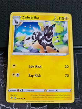 Zebstrika 054/185 Uncommon Sword & Shield: Vivid Voltage - 0