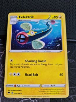 Eelektrik 058/185 Uncommon Sword & Shield: Vivid Voltage - 0