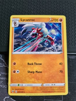 Lycanroc 095/185 Rare Sword & Shield: Vivid Volta - 0