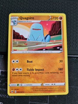 Quagsire 084/185 Rare Sword & Shield: Vivid Volta - 0